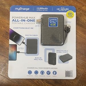 MyCharge Powerhub Max All-in-One Portable Charger-NEW!